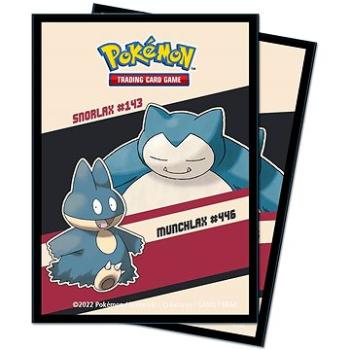 Pokémon UP: GS Snorlax Munchlax - Deck Protector obaly na karty 65ks (074427159528)