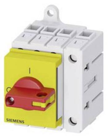 Odpínač Siemens 3LD30300TL13, 16 A, 690 V/AC červená, žlutá 4pólový 16 mm²