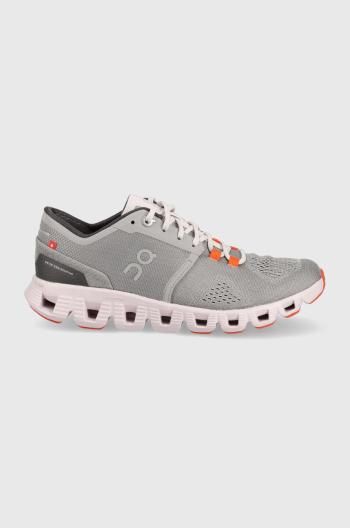 Běžecké boty On-running Cloud X šedá barva