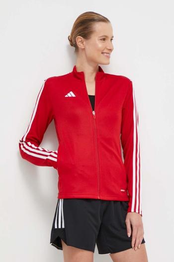 Tréninková mikina adidas Performance Tiro 23 červená barva, s aplikací, HS3512