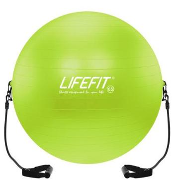 Gymnastický míč s expanderem LIFEFIT GYMBALL EXPAND 65 cm