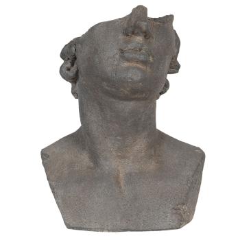 Kameninový květináč v designu antické busty Géraud  - 27*25*39 cm 6MG0003