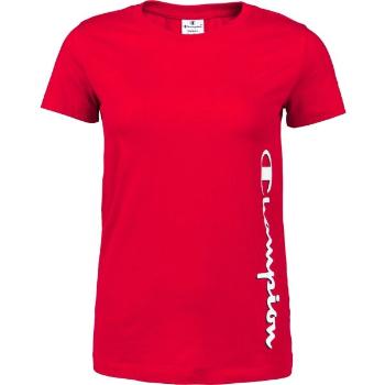 Champion CREWNECK T-SHIRT Dámské tričko, červená, velikost XS