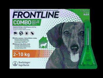 Frontline Combo Spot-On pro psy S (2-10 kg) 3 x 0.67 ml