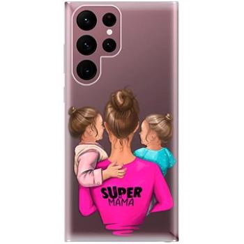 iSaprio Super Mama - Two Girls pro Samsung Galaxy S22 Ultra 5G (smtwgir-TPU3-S22U-5G)