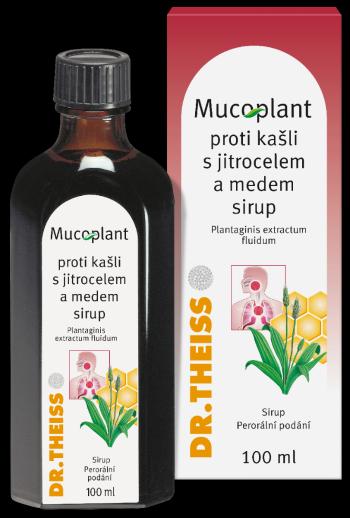 Dr. Theiss Mucoplant sirup proti kašli s jitrocelem a medem 100 ml