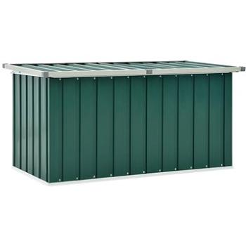 Zahradní úložný box zelený 129 x 67 x 65 cm (46261)