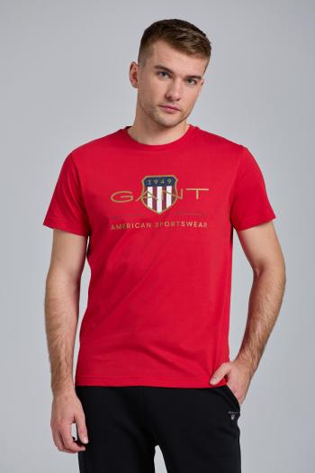 TRIČKO GANT ARCHIVE SHIELD SS T-SHIRT červená XXL