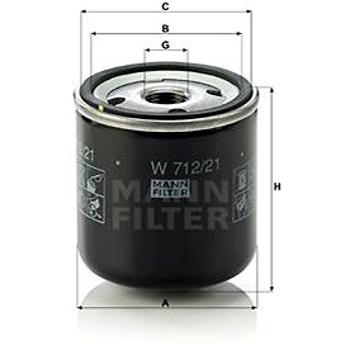 MANN-FILTER W712/21 pro vozy TALBOT (W712/21)