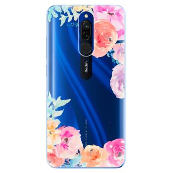 Odolné silikonové pouzdro iSaprio - Flower Brush - Xiaomi Redmi 8