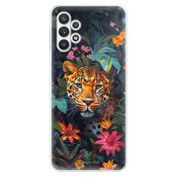 Odolné silikonové pouzdro iSaprio - Flower Jaguar - Samsung Galaxy A32 5G