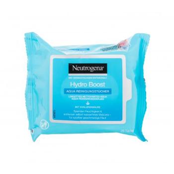 Neutrogena Hydro Boost® Clenaser Facial Wipes 25 ks čisticí ubrousky pro ženy na suchou pleť; na dehydratovanou pleť