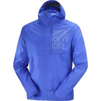 Salomon BONATTI CROSS FZ HOODIE M Pánská větrovka, modrá, velikost L