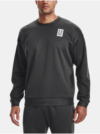 Mikina Under Armour UA RECOVER LS CREW - Černá