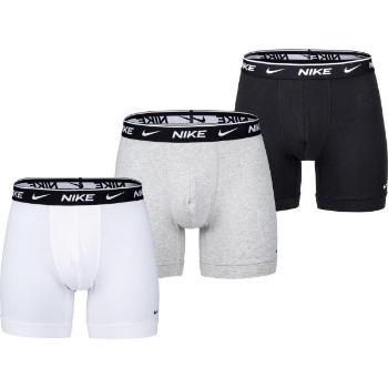 Nike EVERY DAY COTTON STRETCH Pánské boxerky, bílá, velikost