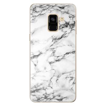 Odolné silikonové pouzdro iSaprio - White Marble 01 - Samsung Galaxy A8 2018