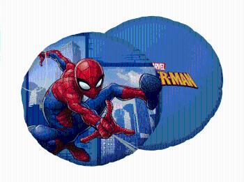 Jerry Fabrics Tvarovaný polštářek Spider-man "Blue 06"