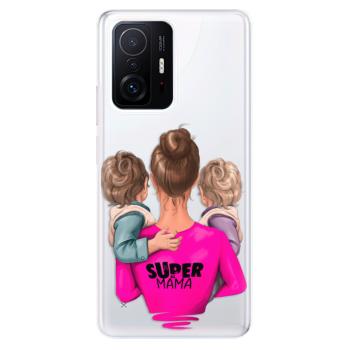 Odolné silikonové pouzdro iSaprio - Super Mama - Two Boys - Xiaomi 11T / 11T Pro