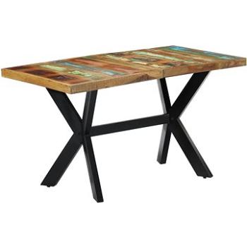 Jídelní stůl 140x70x75 cm masivní recyklované dřevo (247439)