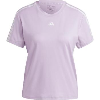 adidas TRAIN ESSENTIALS TEE Dámské tričko, fialová, velikost