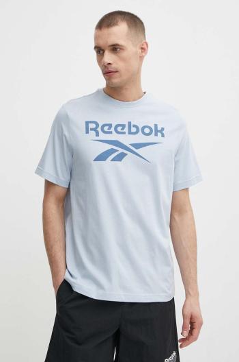 Bavlněné tričko Reebok Identity s potiskem, 100076430