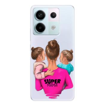 Odolné silikonové pouzdro iSaprio - Super Mama - Two Girls - Xiaomi Redmi Note 13 Pro 5G / Poco X6 5G