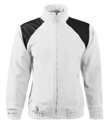 MALFINI Fleecová mikina Jacket Hi-Q - Bílá | S