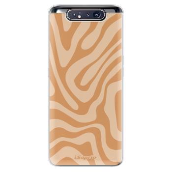 Odolné silikonové pouzdro iSaprio - Zebra Orange - Samsung Galaxy A80