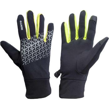 Runto CROSS Běžecké rukavice, černá, velikost M/L