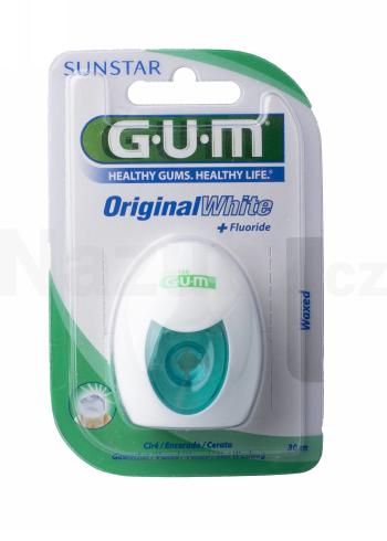 GUM Original White zubní nit bělící 30 m