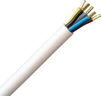 Sporák kabel Kopp 156005047, bílá, 5.00 m