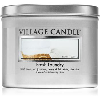 Village Candle Fresh Laundry vonná svíčka v plechovce 311 g
