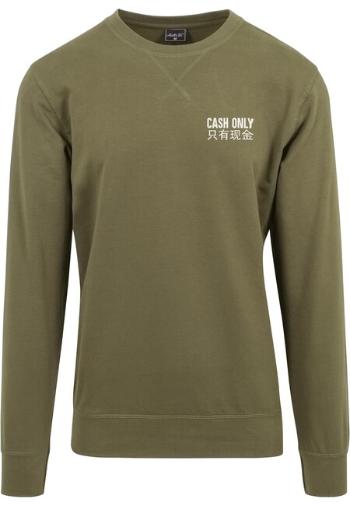 Mr. Tee Cash Only Crewneck olive - XS