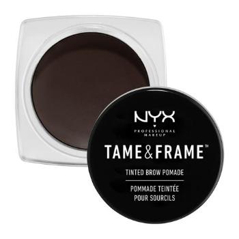 NYX Professional Makeup Tame & Frame Tinted Brow Pomade 5 g gel a pomáda na obočí pro ženy 05 Black