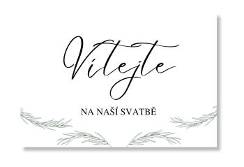 Uvítací tabule - Rosemary