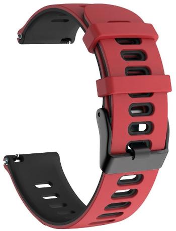 4wrist Silikonový řemínek pro Garmin 20 mm - Red