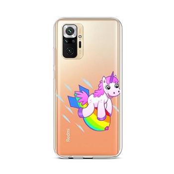 TopQ Xiaomi Redmi Note 10 Pro silikon Flying Unicorn 59524 (Sun-59524)