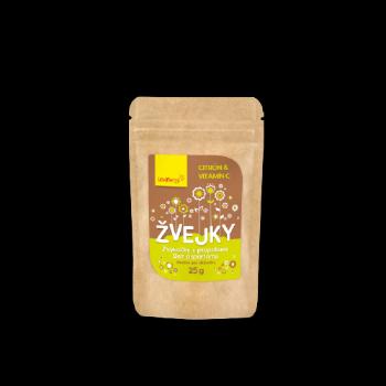 Wolfberry Žvejky s propolisem, citrón + vitamín C 25 g