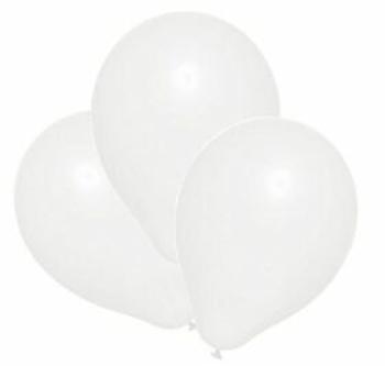 Balonky bílé 25ks