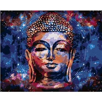 Diamondi - Diamantové malování - HVĚZDNÝ BUDDHA II, 40x50 cm, Vypnuté plátno na rám (603819B)