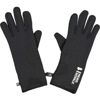 MONS ROYALE AMP WOOL FLEECE GLOVE Unisexové rukavice, černá, velikost XL