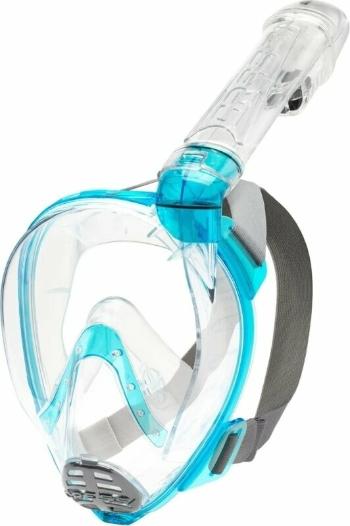 Cressi Baron Full Face Mask Clear/Aquamarine Transparent S/M Potápěčská maska