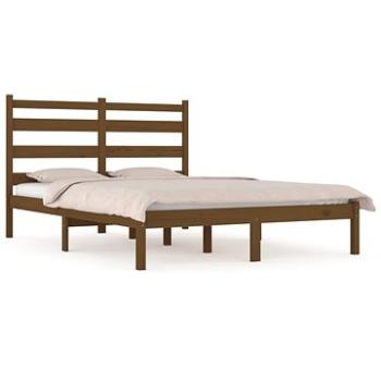 Rám postele medový masivní borovice 120 × 190 cm Small Double, 3103621 (3103621)