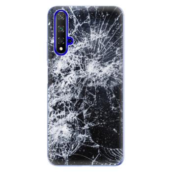 Odolné silikonové pouzdro iSaprio - Cracked - Huawei Honor 20