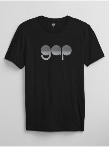 Černé pánské tričko GAP Logo t-shirt