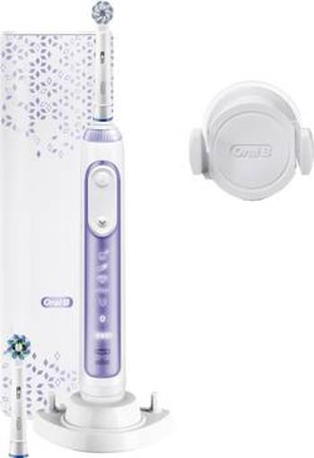 Rotační/oscilační/pulzní elektrický kartáček na zuby Oral-B 10100S Orchid Purple, nachová