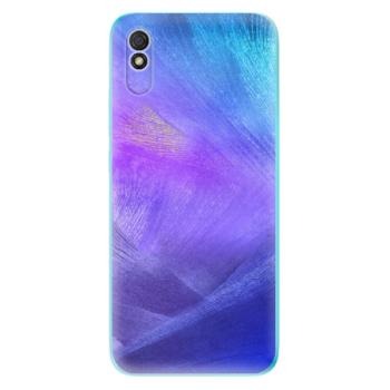 Odolné silikonové pouzdro iSaprio - Purple Feathers - Xiaomi Redmi 9A