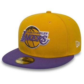 Kšiltovka New Era 59FIFTY NBA Basic Los Angeles Lakers Yellow Purple cap - 7 1/2