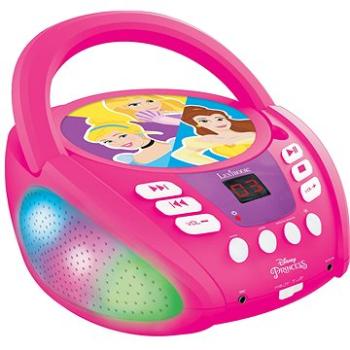 Lexibook Disney Princess Bluetooth CD přehrávač se světly (3380743090450)