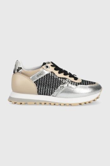 Sneakers boty Liu Jo Wonder 01 stříbrná barva